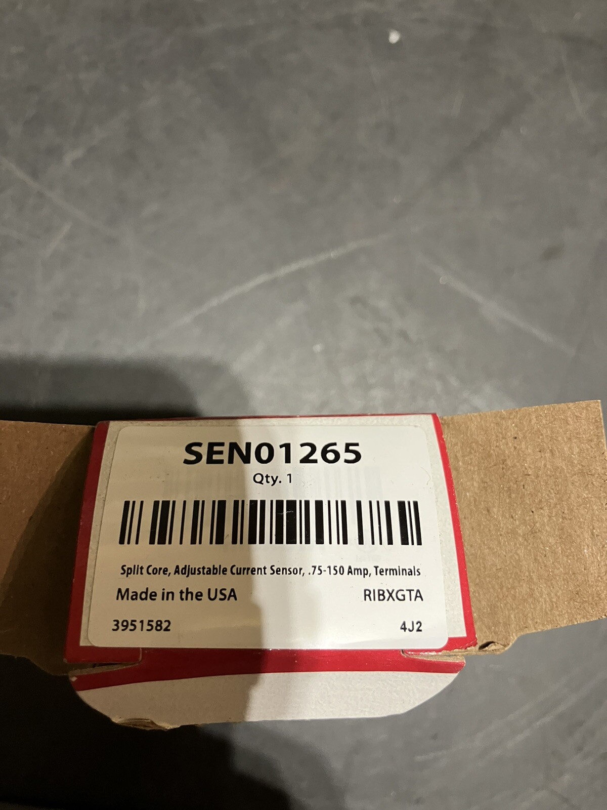 Trane .75-150a Adj. Current Sensor, SEN01265