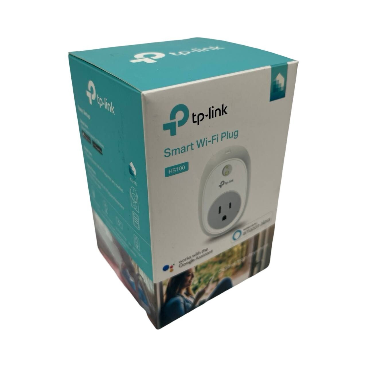 TP-Link - HS100 - Smart WiFi Plug - w/ Google Assistant & Amazon Alexa