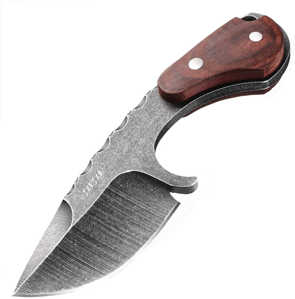 Hunting Fixed Blade Knife Tactical Full Tang Knife Camping Survival EDC + Sheath