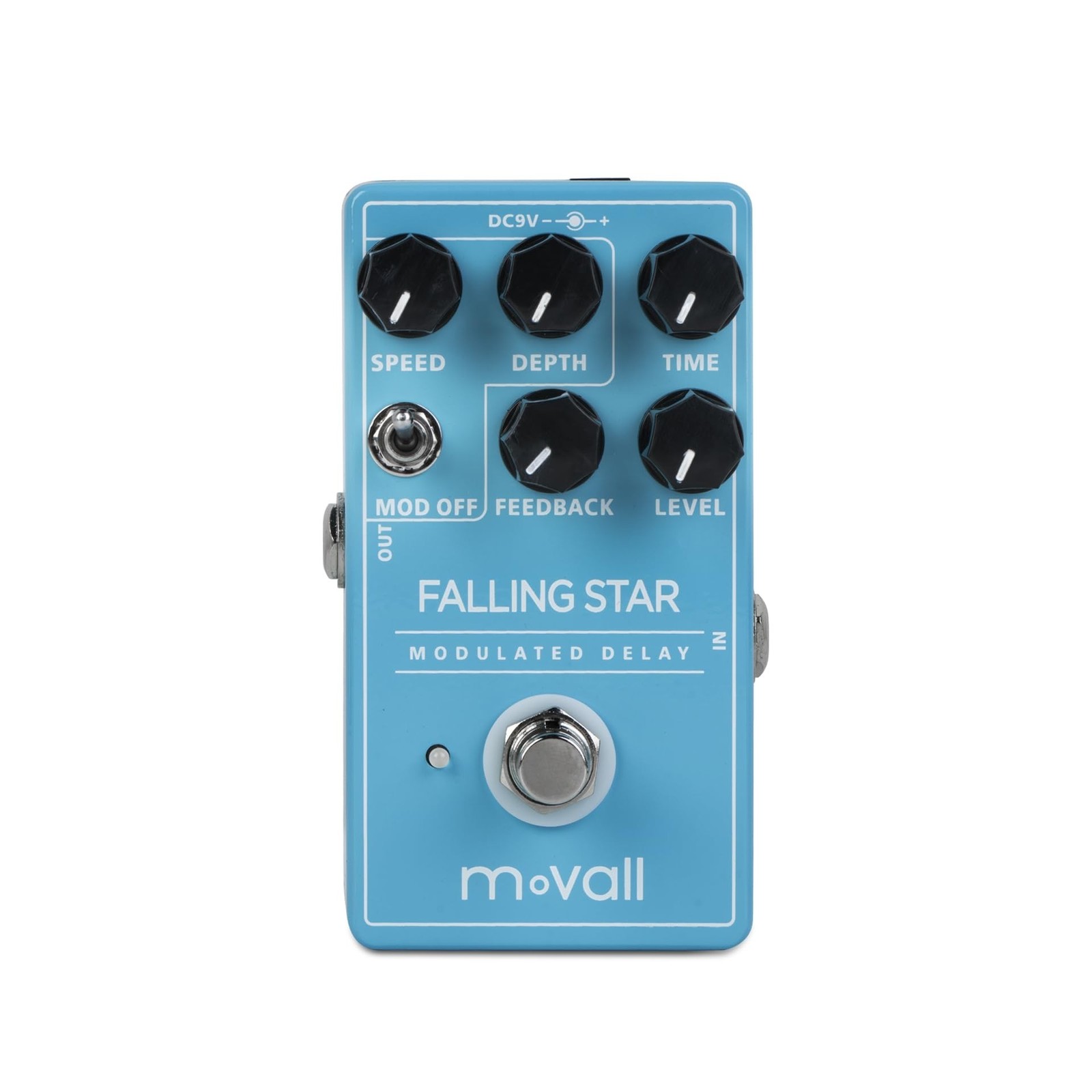 MOVALL MP104 Falling Star Modulated Delay Guitar Effect Pedal Fast Ship