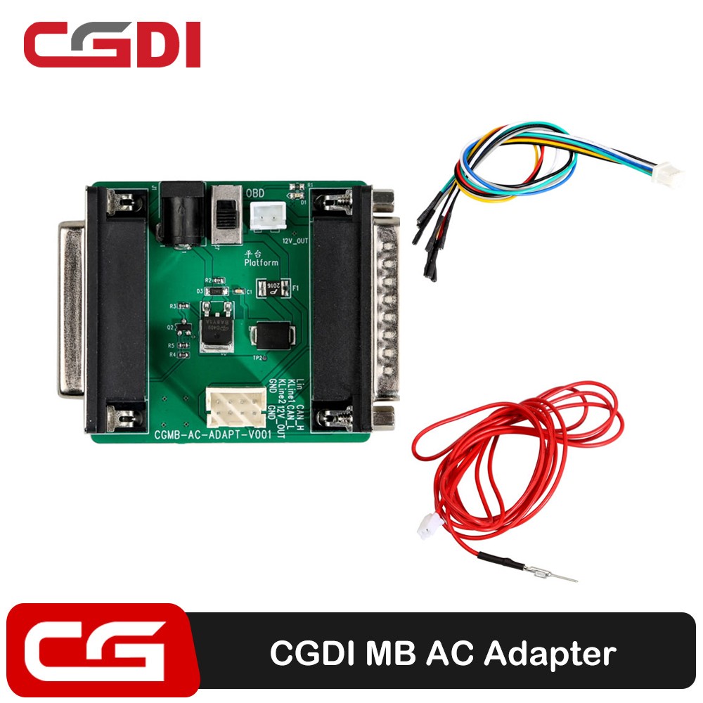 CGDI MB AC adapter collect data via OBD for W164 W204 W221 W209 W246 W251 W166