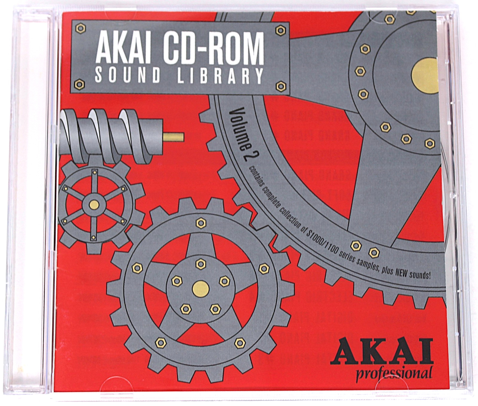 Akai Professional Sound Library Volume 2 Akai Format Sample Library Sampling CD