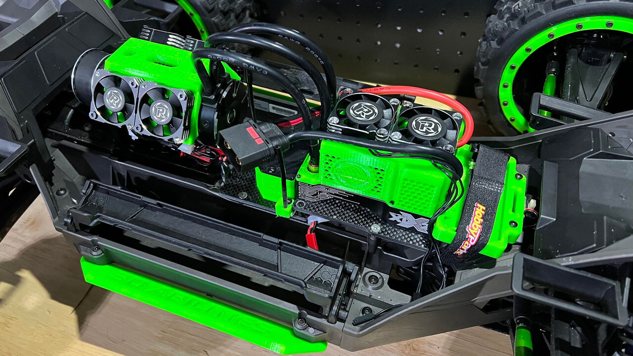 XLX2 ESC Cooling Shroud (2x40mm)