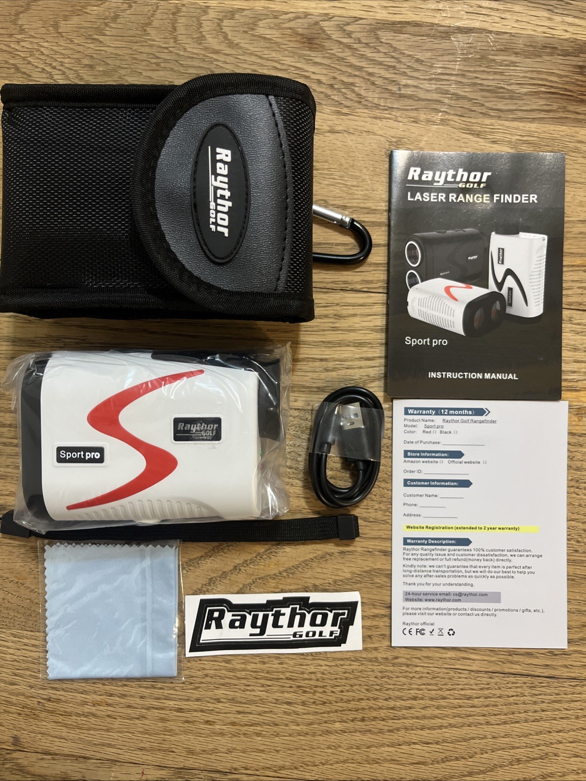 Raythor Laser Rangefinder 6X Magnification – New Open Box – Sealed / Never Used