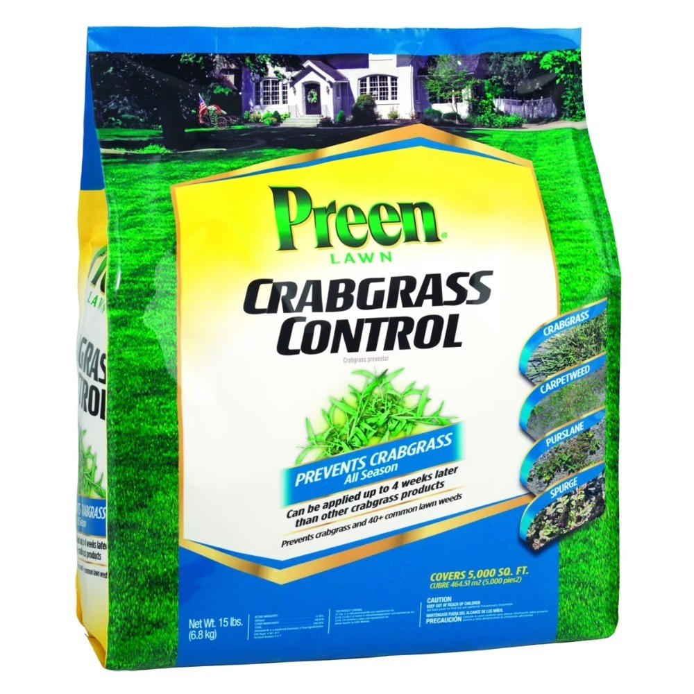 Lawn Crabgrass Control Weed Killer, 15 lb. Bag Covers 5000 sq. ft. Pre-Emergent