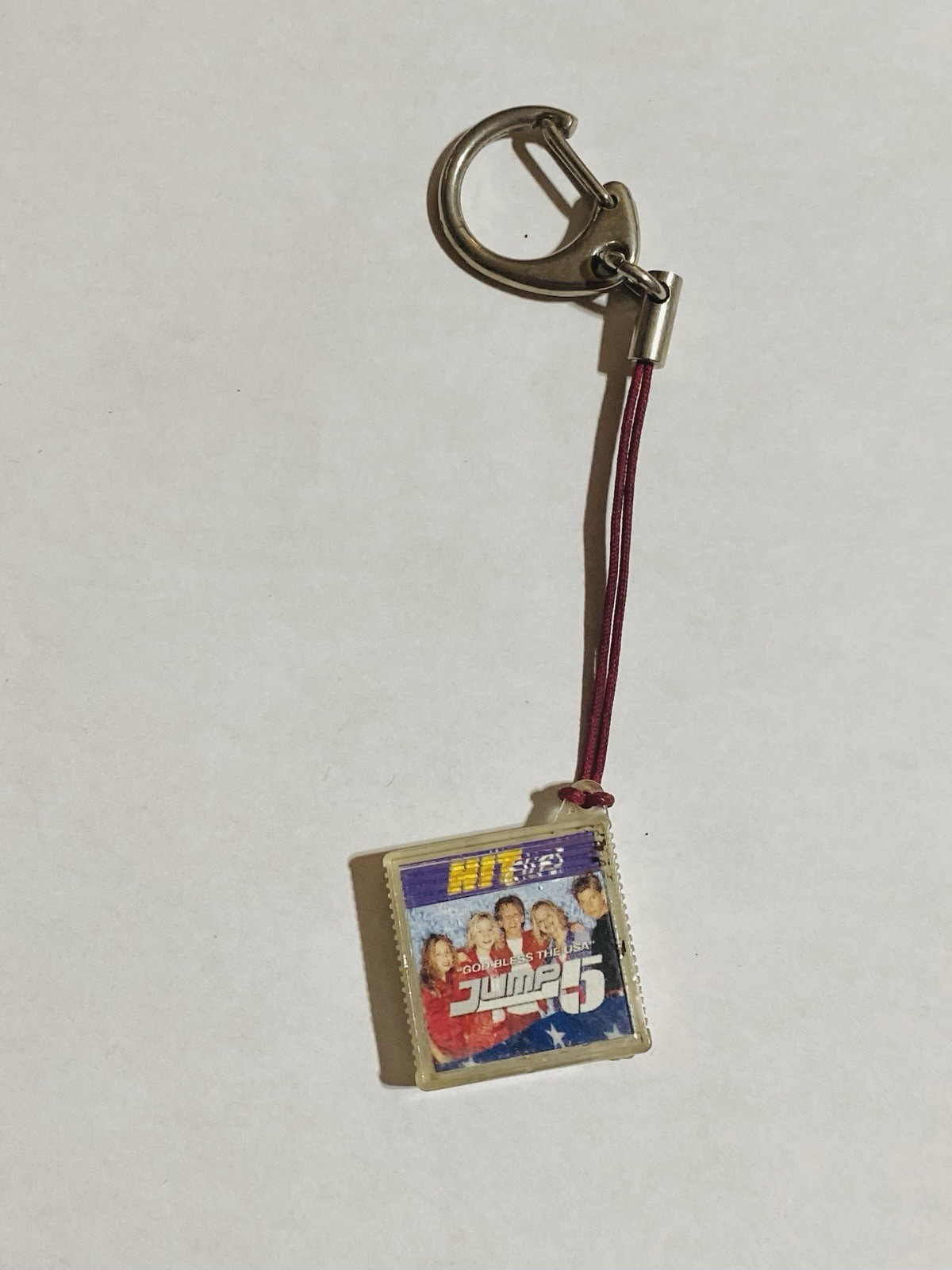 Tiger Electronics Hit Clips Jump 5 God Bless The USA Micro Music Clip