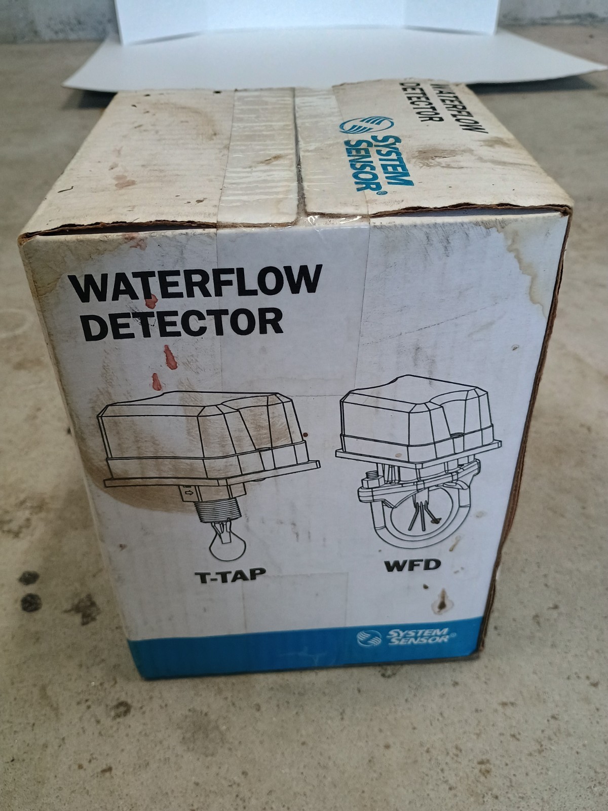 System Sensor Waterflow Detector WFD20 Vane Type NEW OPEN BOX