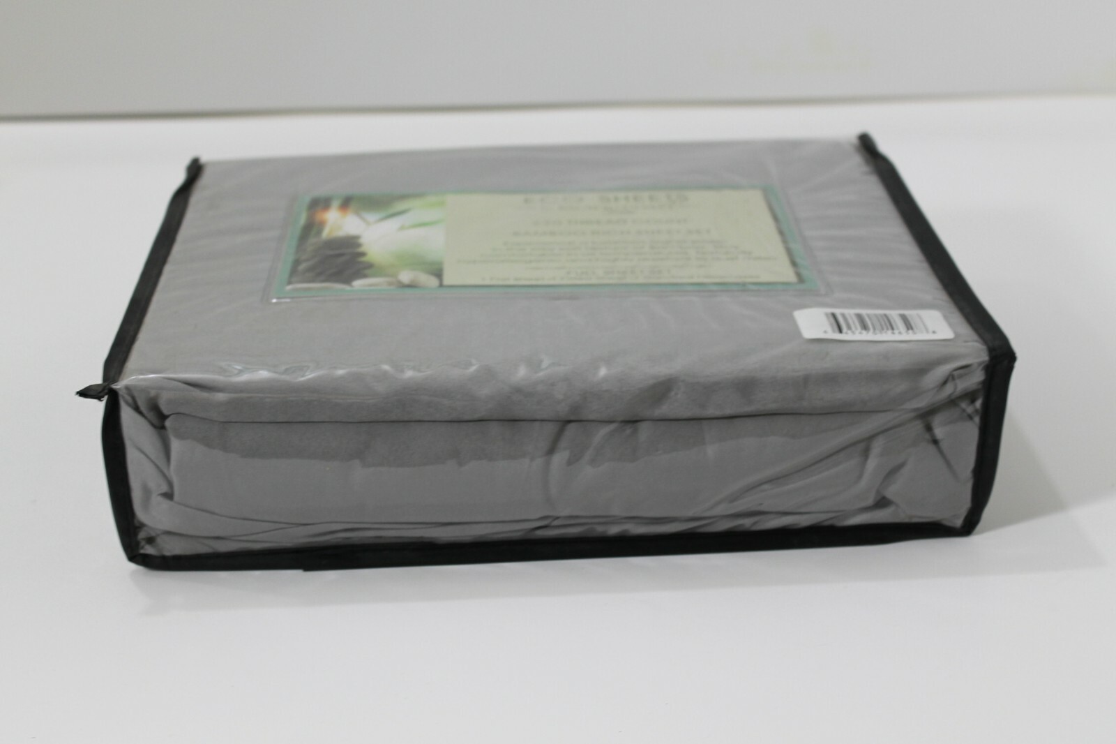 ECO SHEETS 4 Piece Bamboo Rich FULL Size Sheet Set with 220 Thread Count Grey