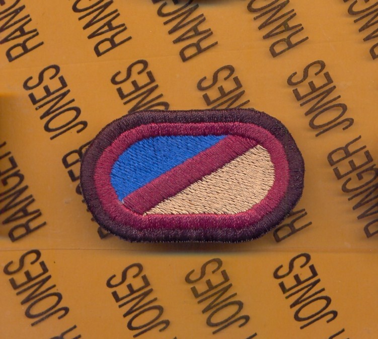 US Army C Company 262nd Quartermaster Airborne parachute oval patch c/e