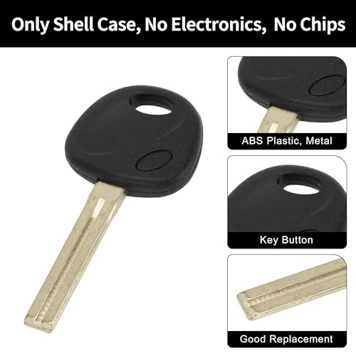 Key Shell Case Keyless Entry Remote Key Fob Replacement Case for Kia Sorento