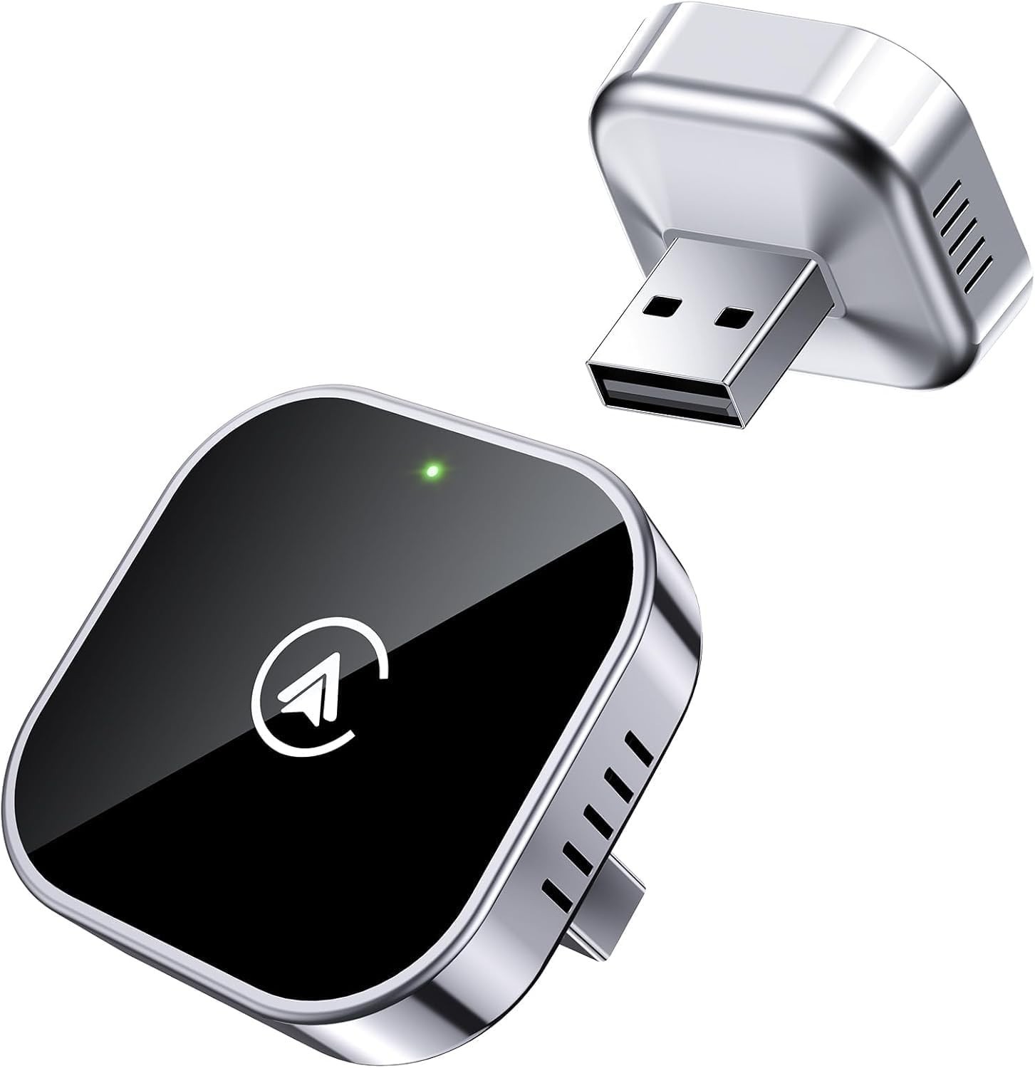 Teeran 2 in 1 Wireless CarPlay and Android Auto Adapter,