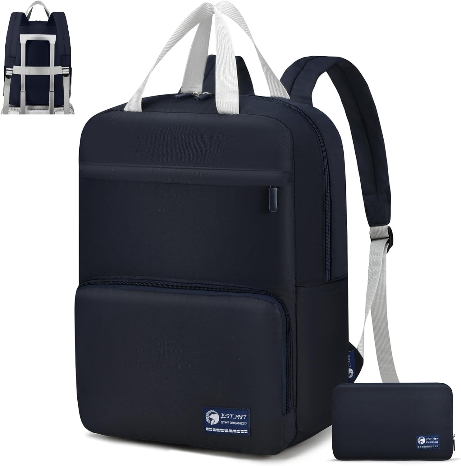 Travel Backpack 40x30x15cm Personal Item Travel Bag,16x12x6inch Small Carry On