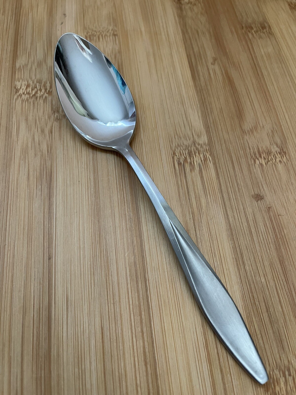 NSCO Japan Stainless Satin Handle ALLEGRO Place Oval Soup Spoon 7 3/8"