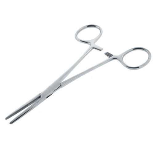 Body Piercing Straight Hemostatic Forceps