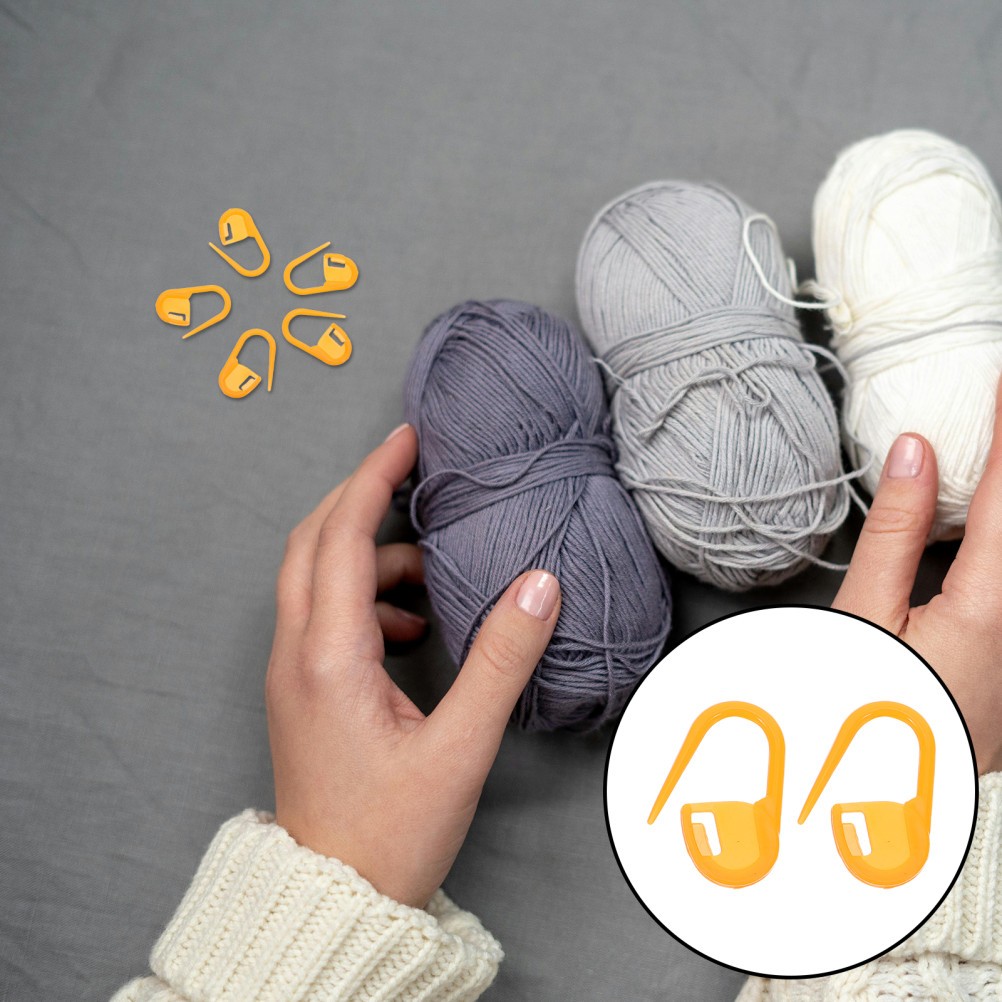 1000 Pcs Yarn Markers for Crocheting Stitch Accessories and Supplies