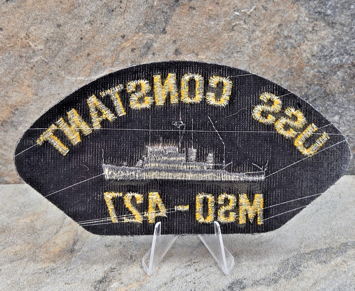 US NAVY USS CONSTANT MSO-427 Embroidered Patch