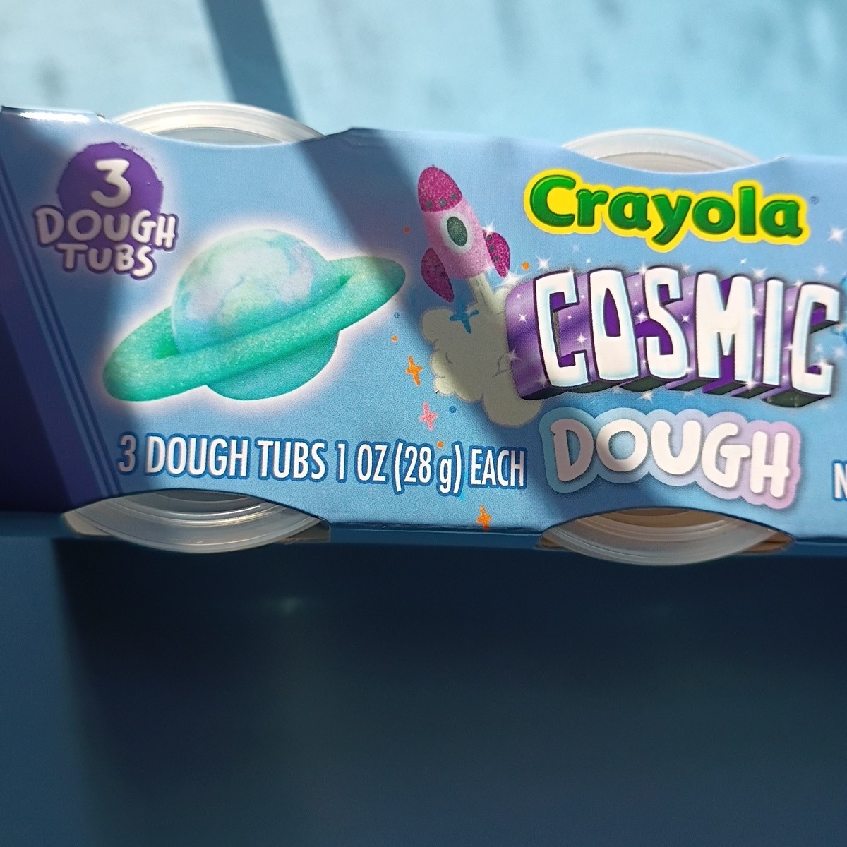 2025 Crayola Cosmic Dough - 3 Tubs Each