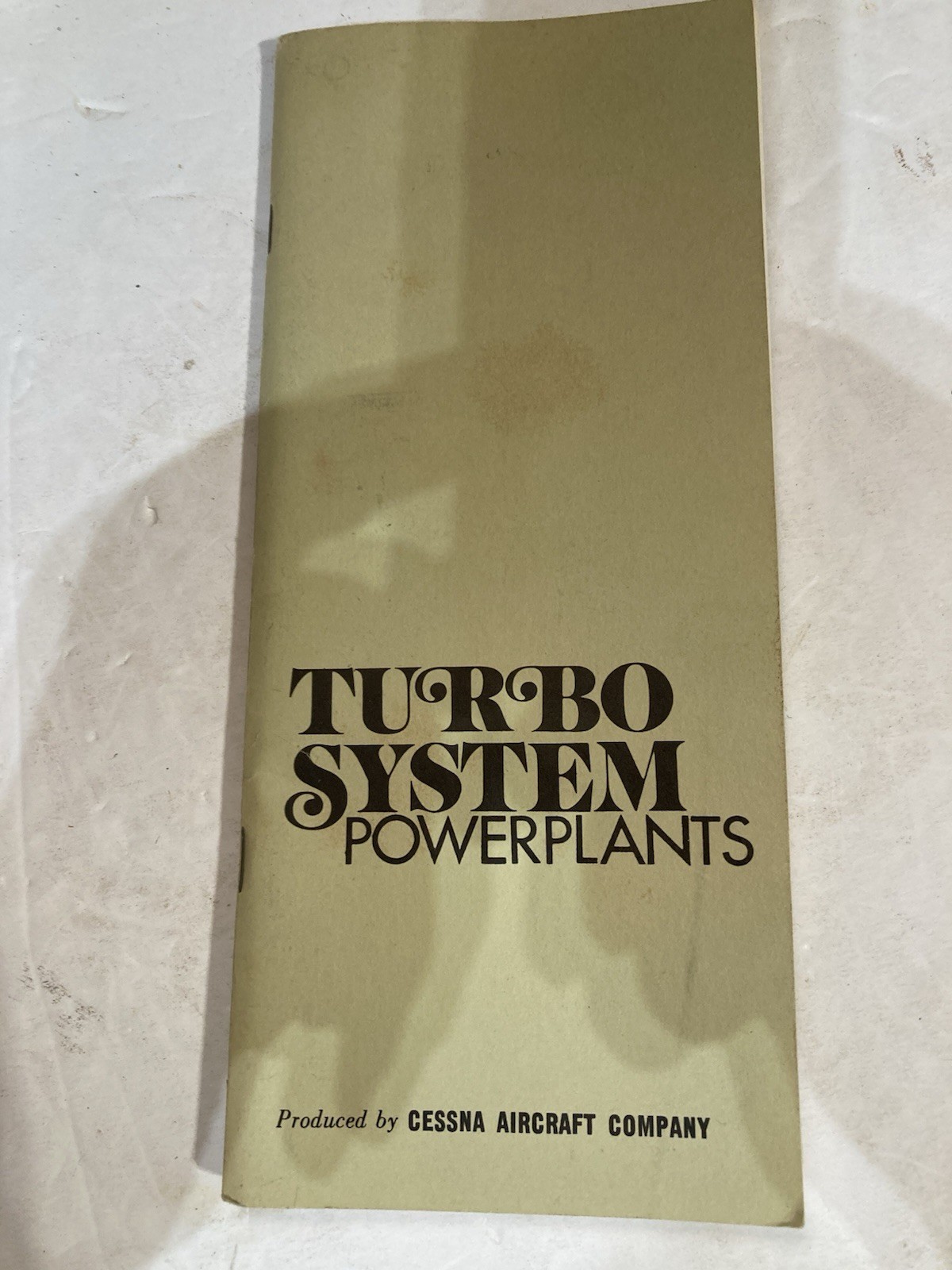 Cessna Aircraft Pamphlet TURBO SYSTEM POWERPLANTS