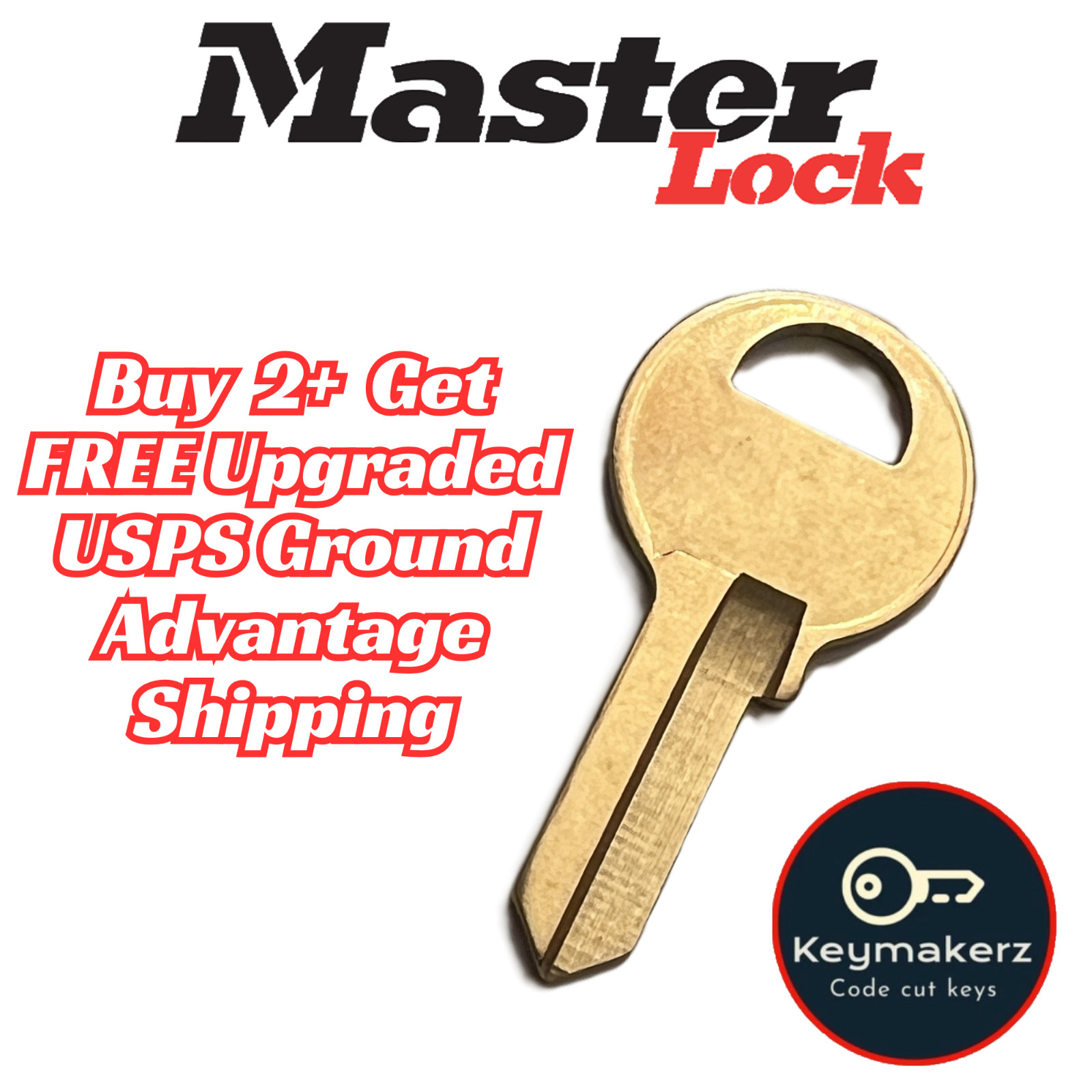 Master lock Padlock Keys Spare Replacement Cut to Your Key Code 3451-3700