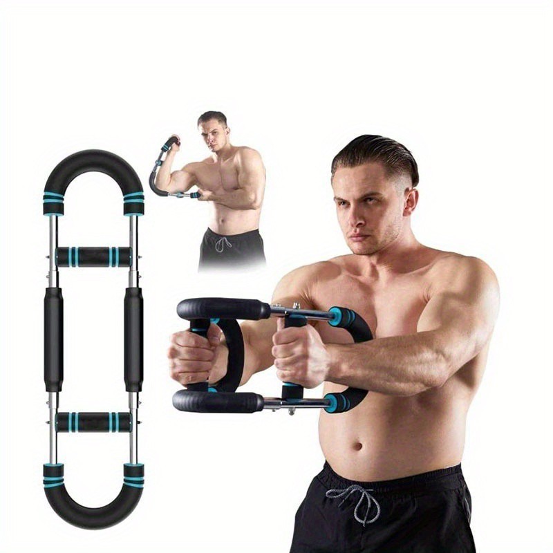 Adjustable Twister Arm Exerciser 60-110lb Chest Arm Strength Trainer Home Gym