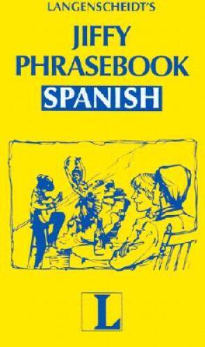 Jiffy Phrasebook Spanish (Langenscheidt Phrasebooks) - Paperback - GOOD