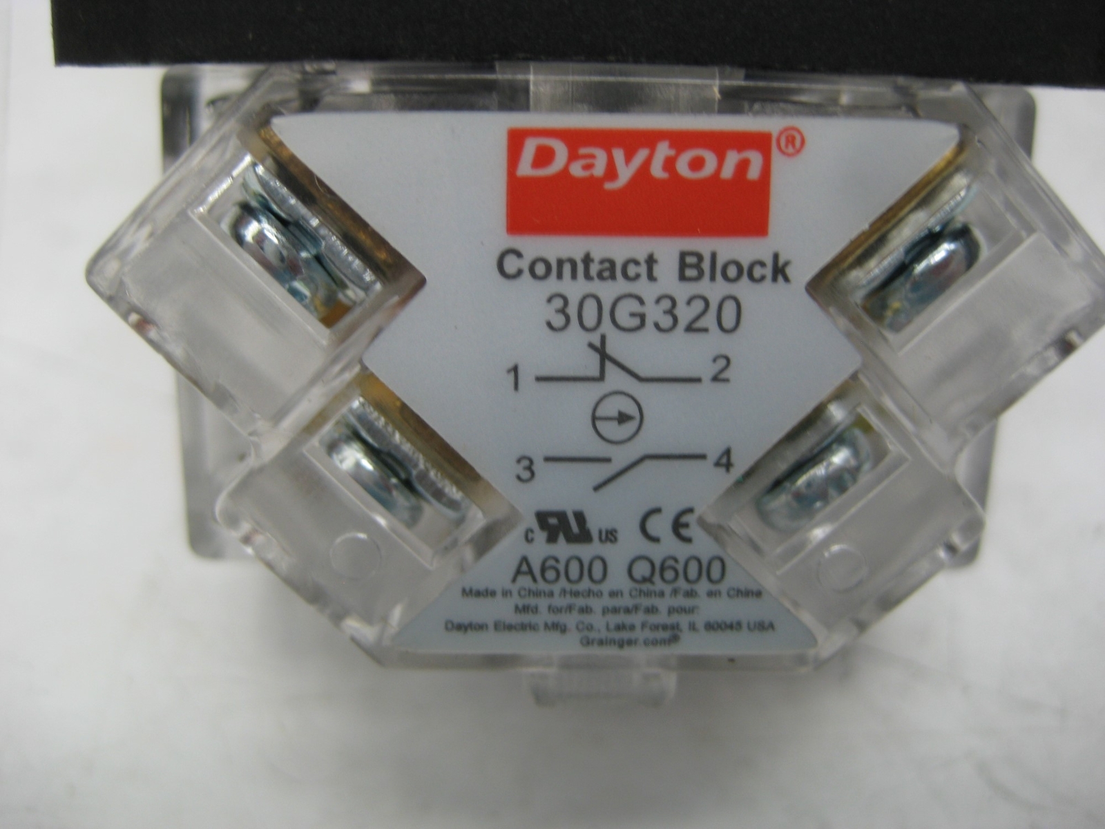 DAYTON 30G296 SELECTOR SWITCH NSNP