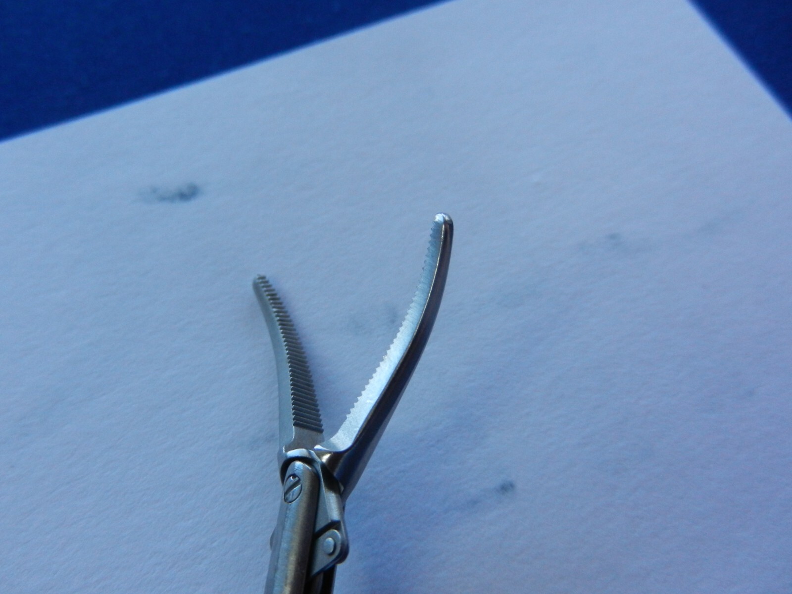 E5244 Linvatec Weck 116731 Curved Grasping Forceps