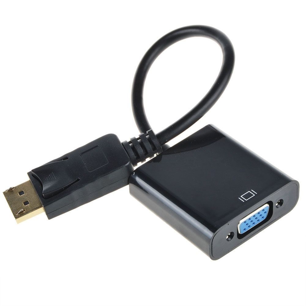Lot DP DisplayPort Male to VGA Female Converter Adapter Cable For PC Laptop FHD