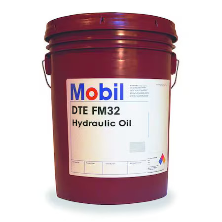 Mobil 105764 Mobil Hydraulic Machine Oil, Dte Fm 32, H1 Food Hydraulic, Sae