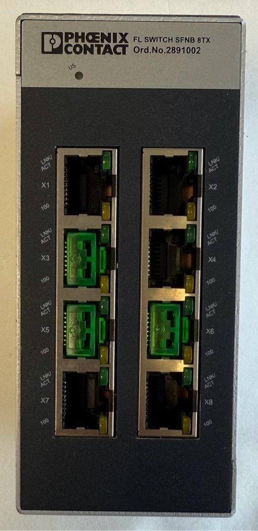 Phoenix Contact Ethernet Switch / FL Switch SFNB 8TX / 2891002