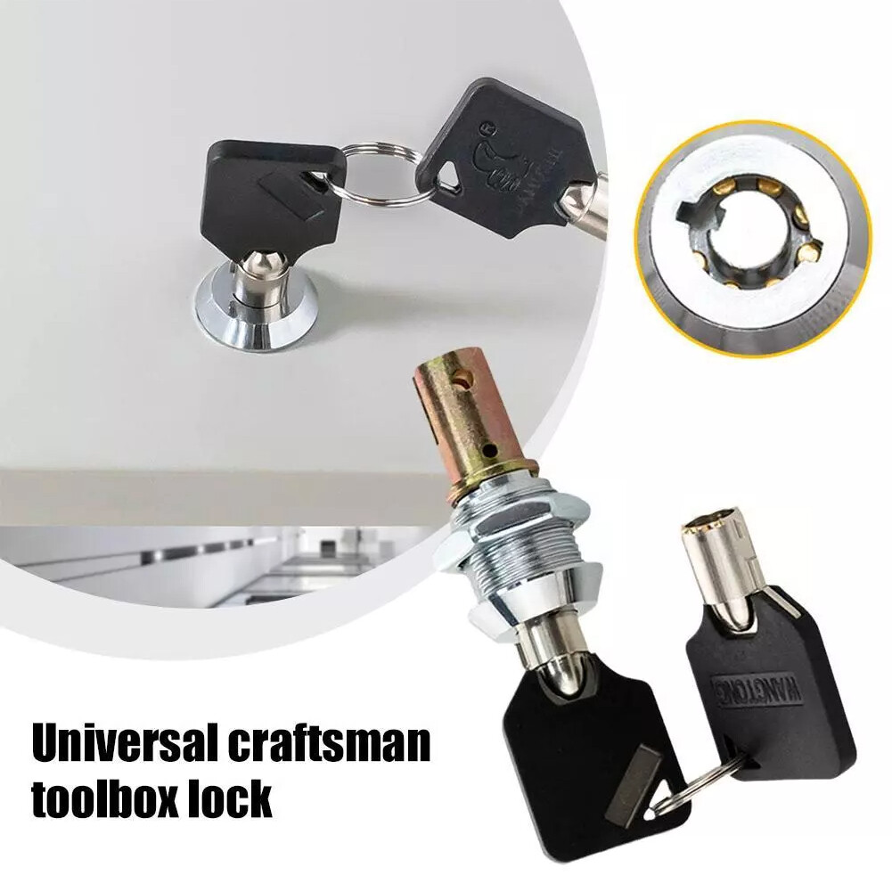 Universal craftsman toolbox lock tool cabinet linkage drawer locks new