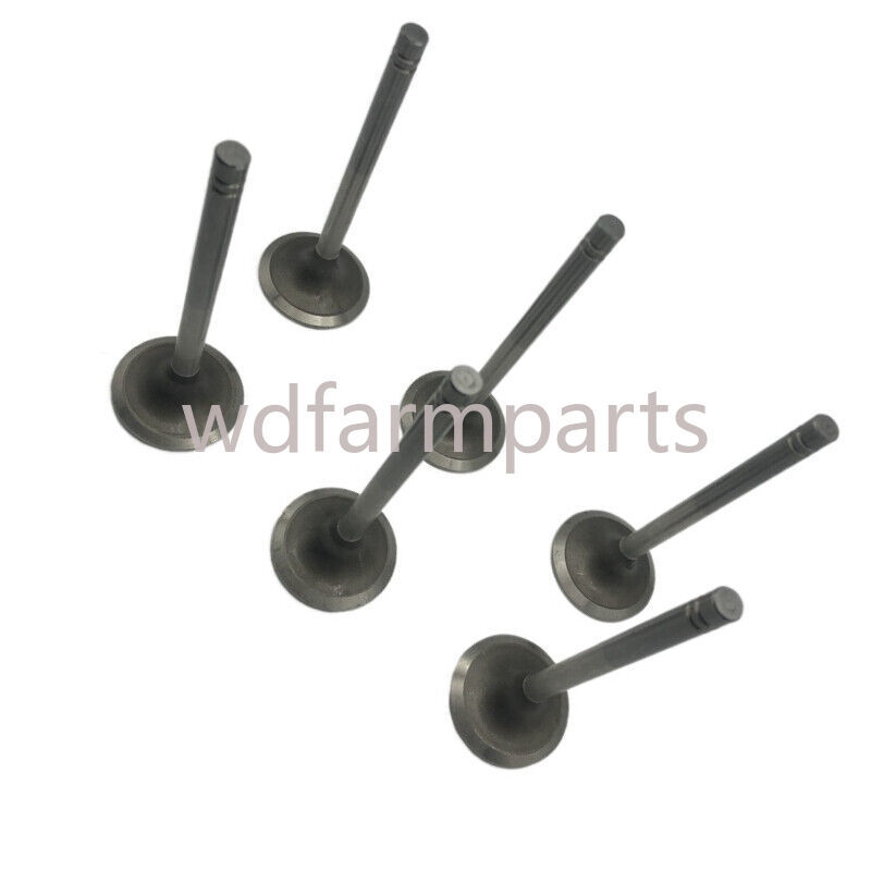 6N9916 6x Exhaust Valve Part Fits For Caterpillar 815B 815F 816F D250E II D300E