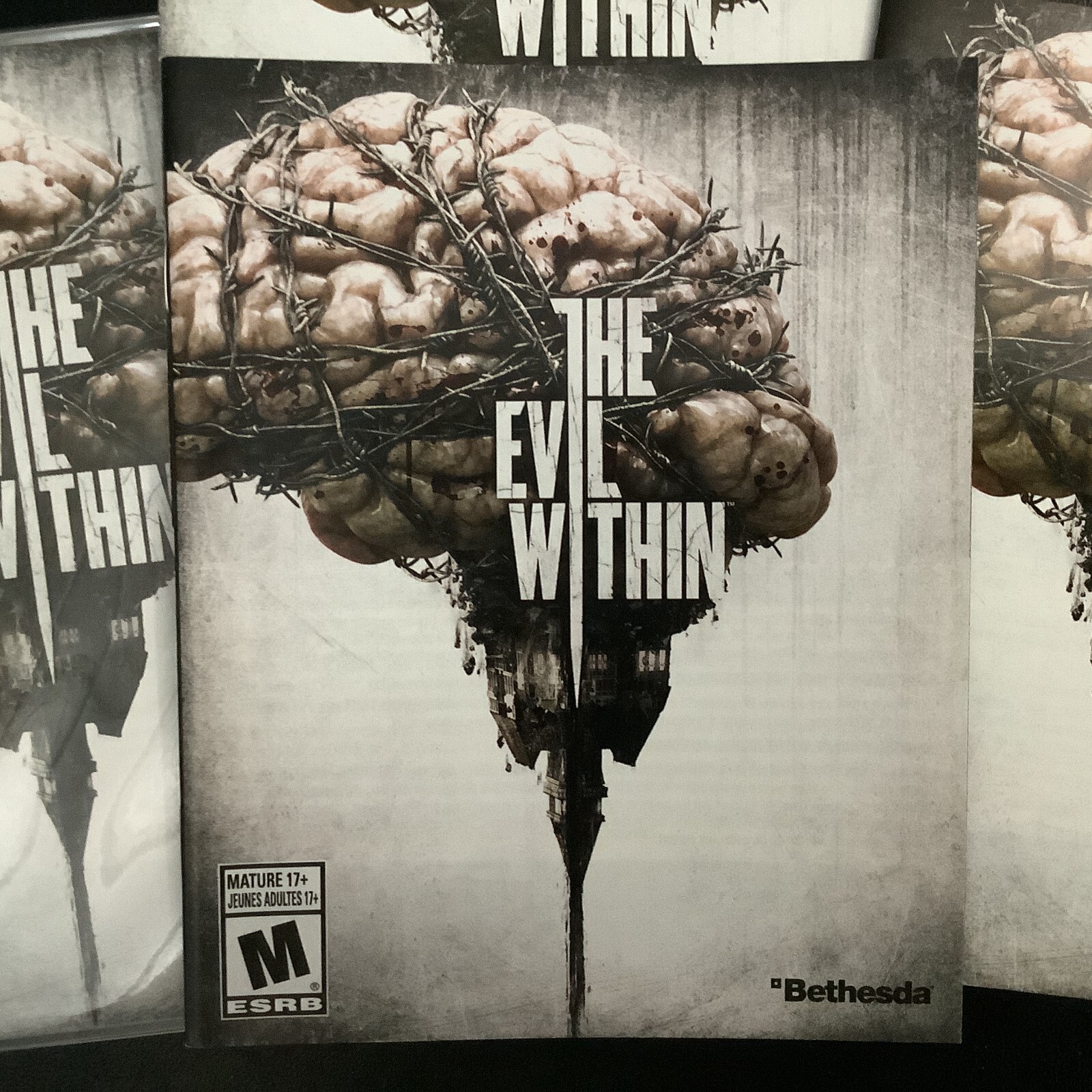 The Evil Within PS3 PlayStation 3 Instruction Manual Only