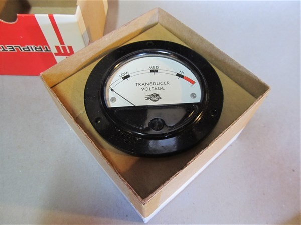 EDO Corporation Transducer Voltage LOW HI Panel Meter Part # 38679REVA