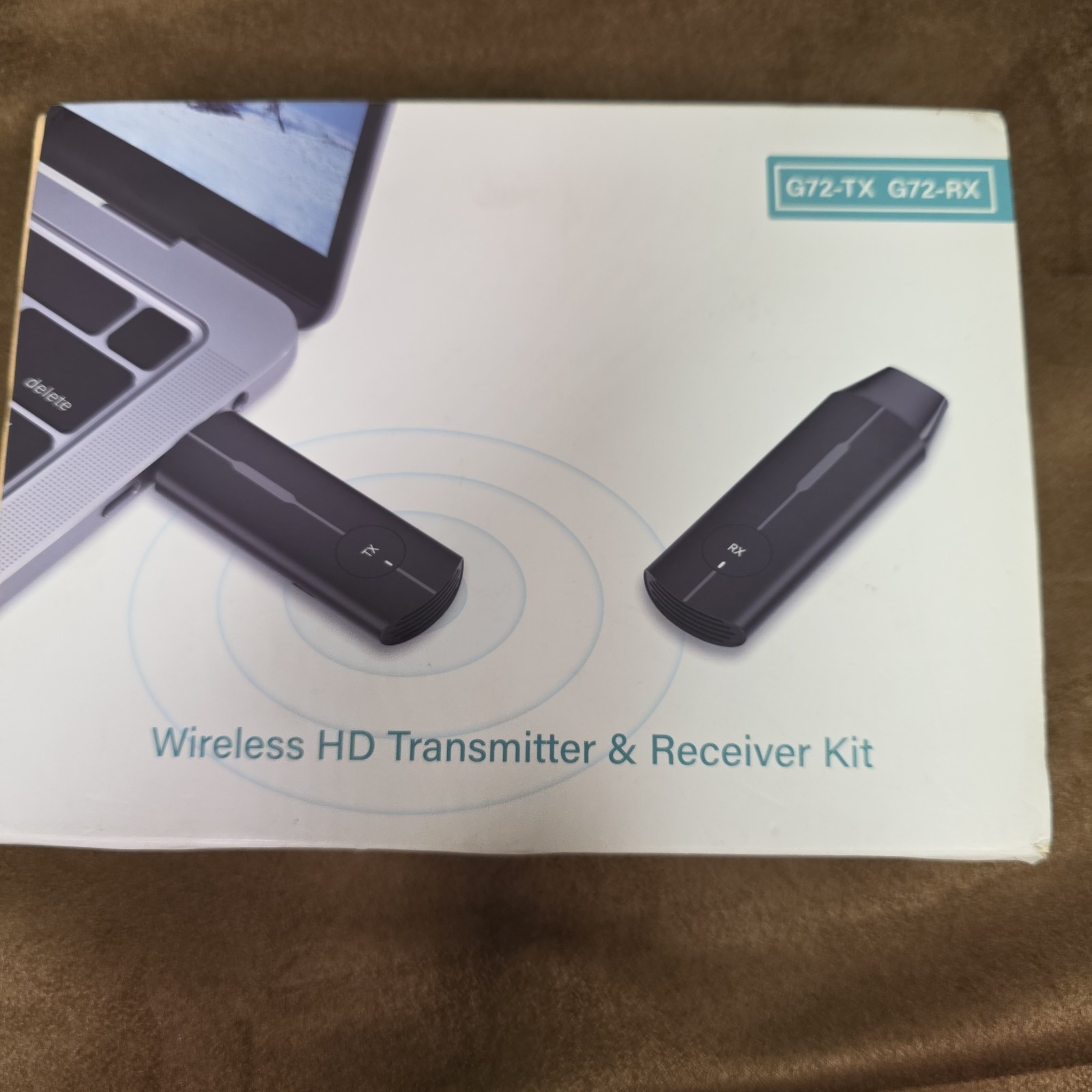 NEW Wireless HD Transmitter & Receiver Kit G72-TX G72-RX Plug And Play HDMI