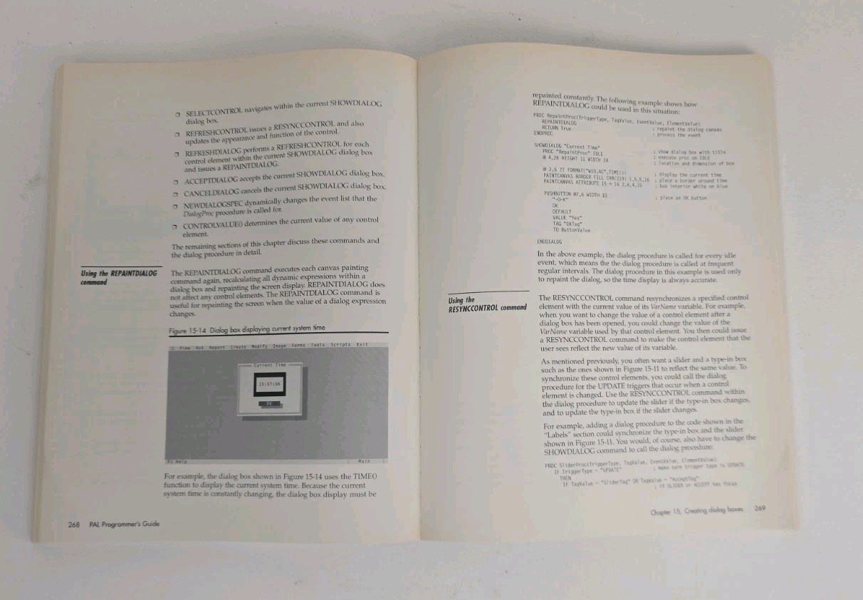 Borland Paradox For DOS PAL Programmers Guide 1993