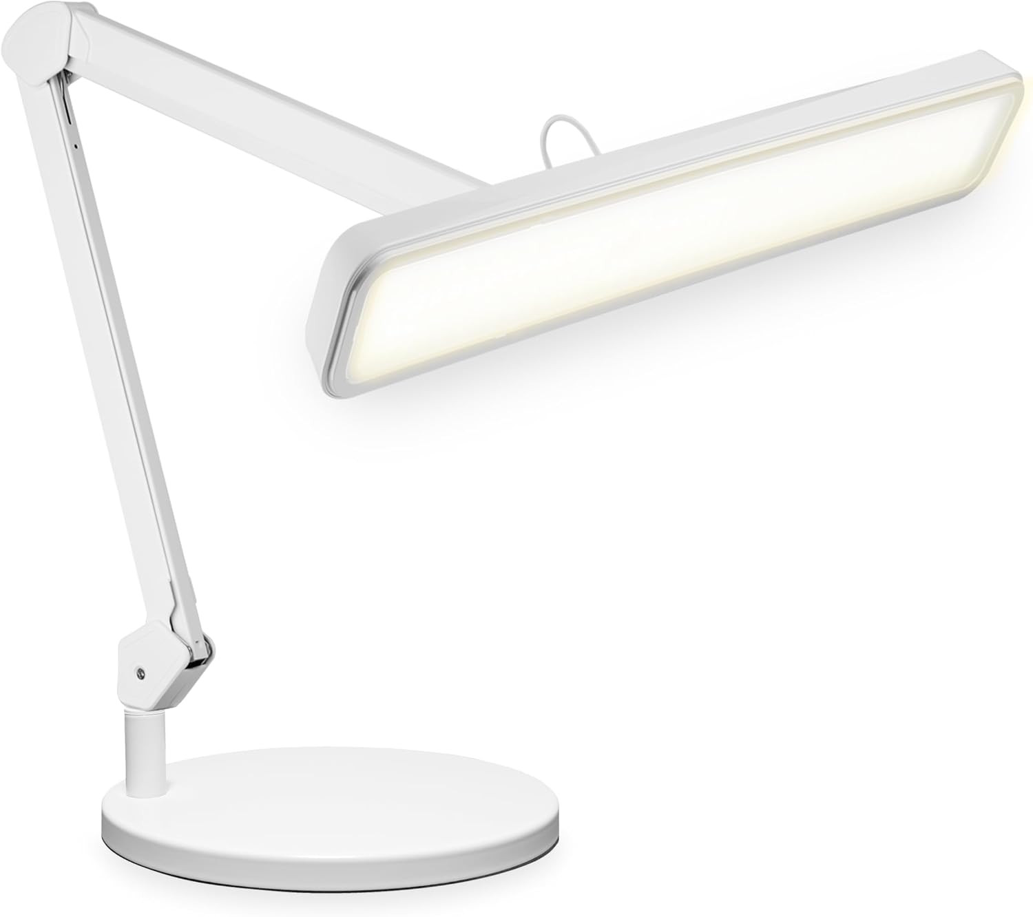 XL 2500 Lumen LED Task Lamp - 5 Modes, Dimmable, Eye-Caring Light