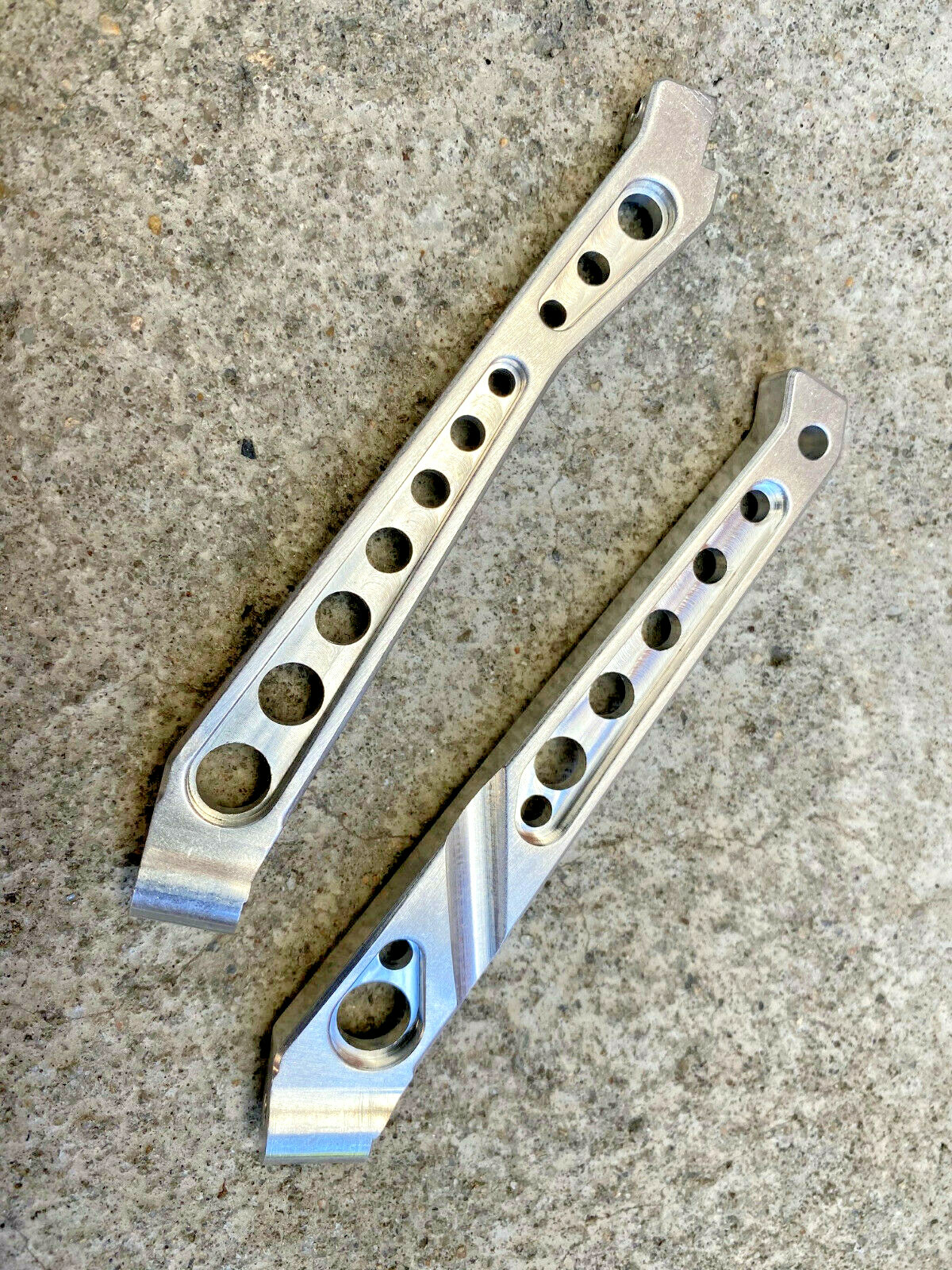 Aluminum Front & Rear Chassis Brace for Arrma Typhon V4 6s BLX