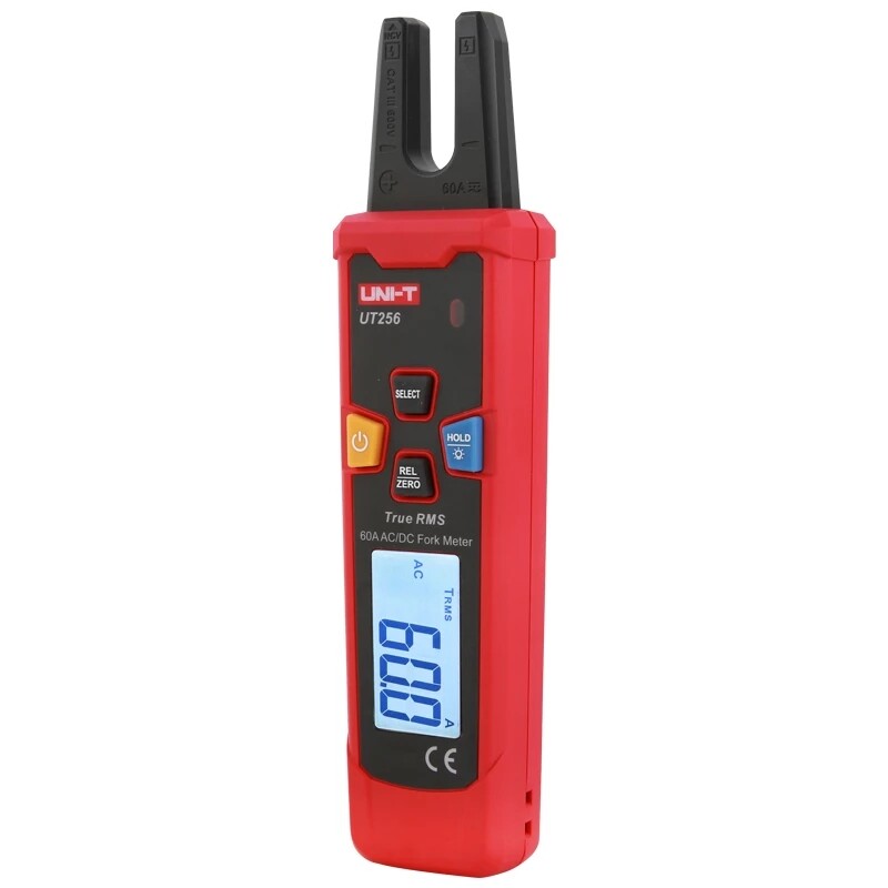 UNI-T UT256 60A AC/DC Fork Meter/True RMS Auto-Range Digital Clamp Ammeter✦KD
