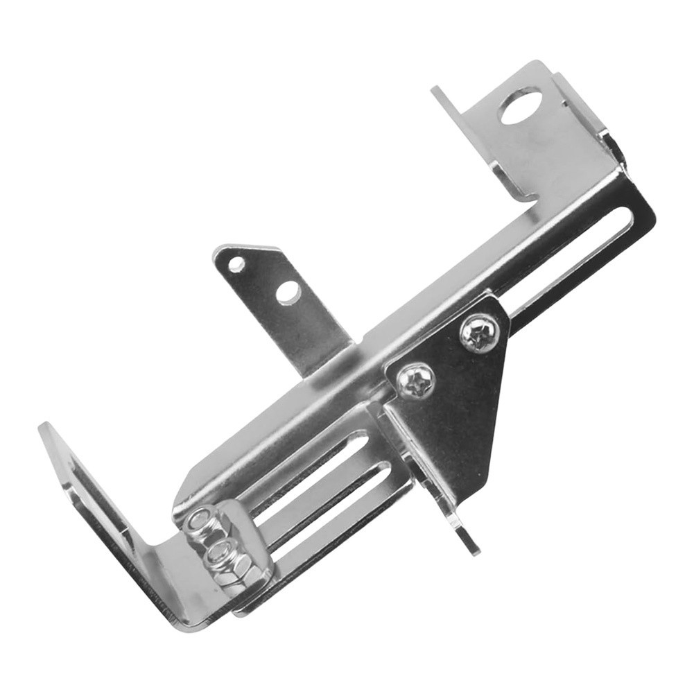 Adjustable Chrome Steel Throttle Kickdown Cable Bracket Kit for SBC Models