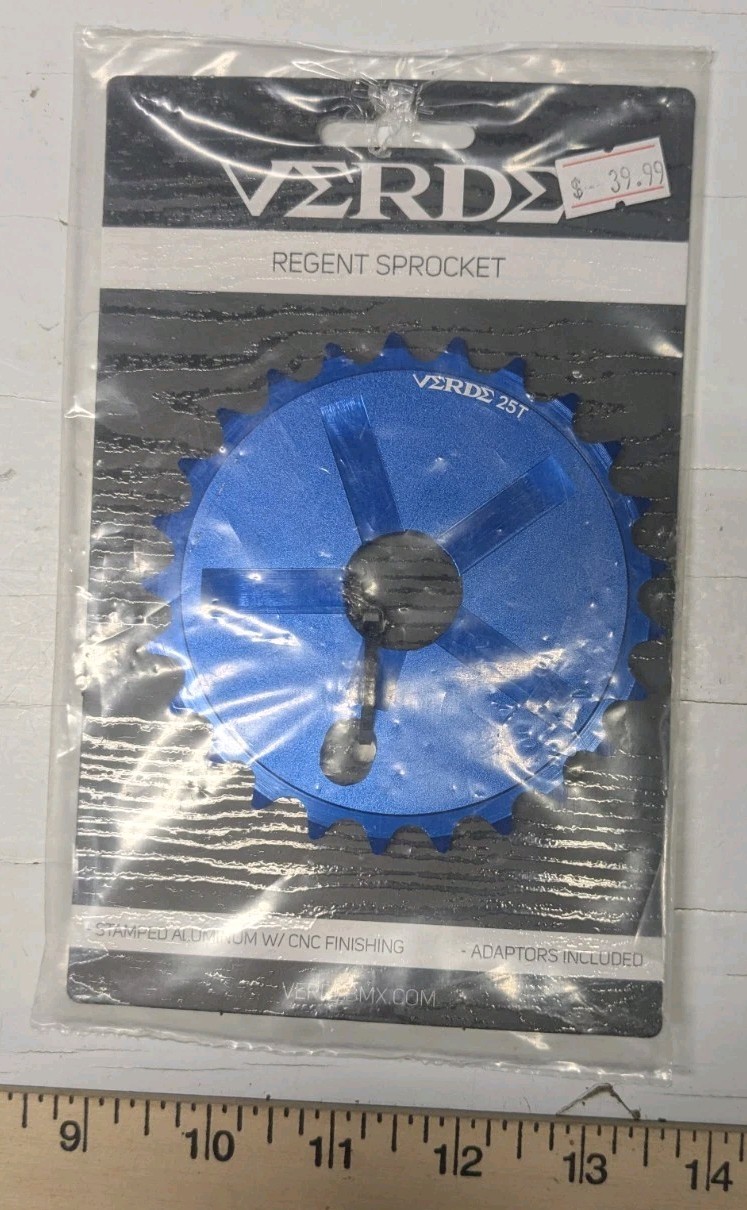Verde Regent Disc Bicycle Sprocket 25 T Blue