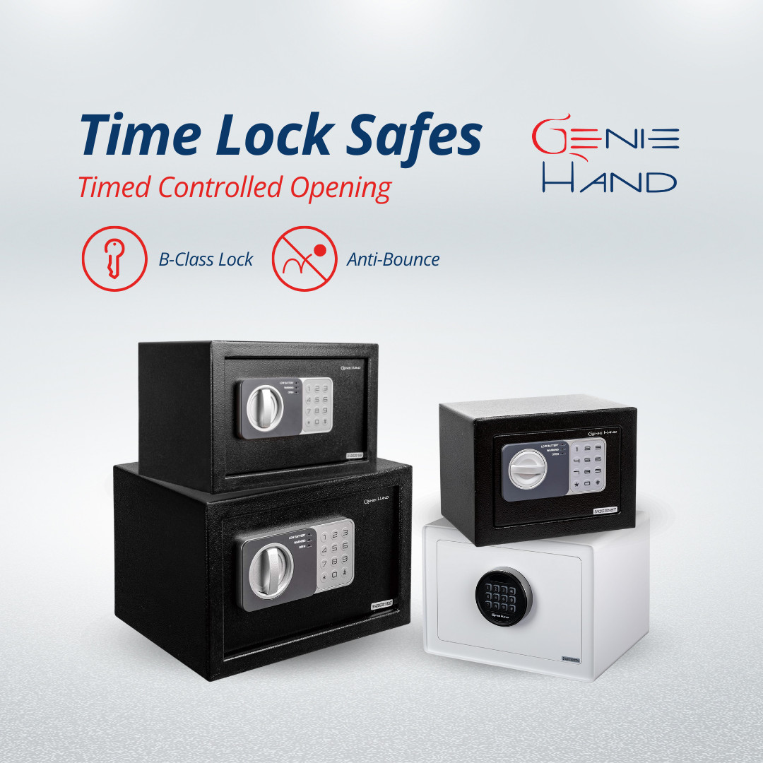 Electronic Time Lock Safe Box Countdown Timer Home Office - Seller Pays Fees