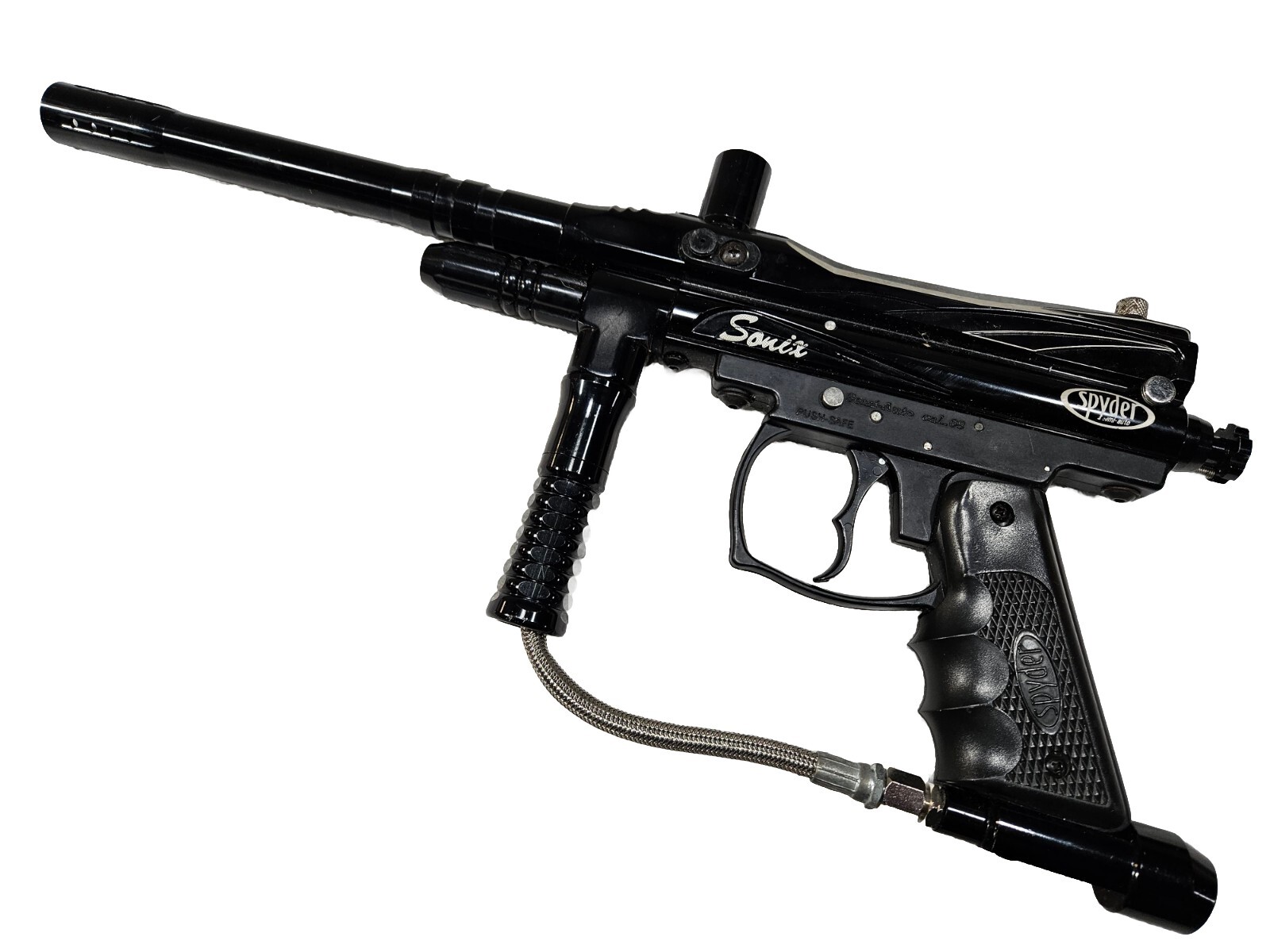 Spyder Sonix Paintball Gun & Barrel Vertical Feed Double Trigger Free Shipping