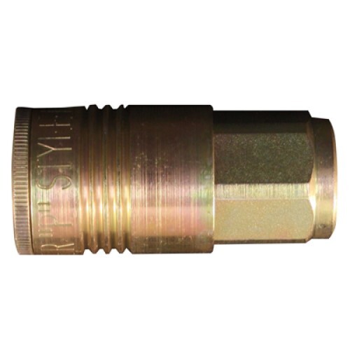 Milton Industries S-1803 P-Style Coupler, 1/4" FNPT