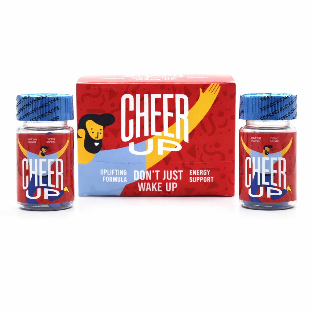 Cheer Up 20 Count Capsules Mood Support Energy Focus Supplement 5 Bottles