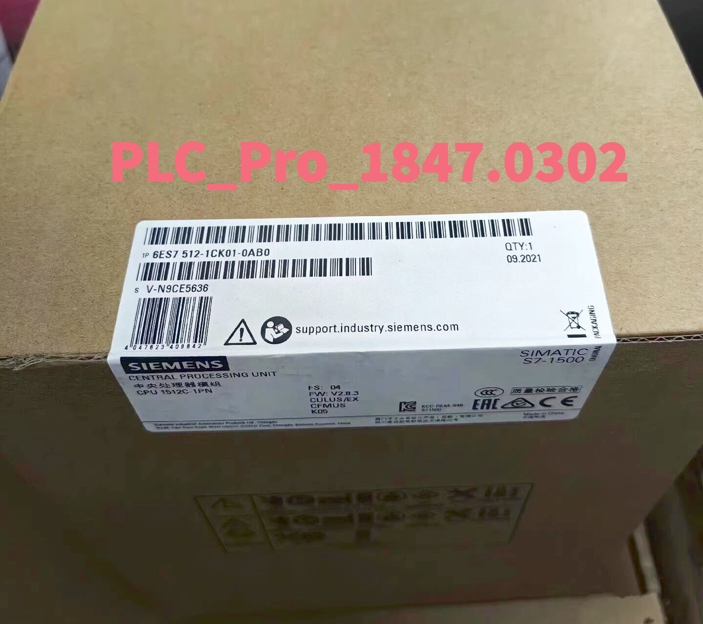 1PCS Brand New Siemens 6ES7512-1CK01-0AB0 6ES7 512-1CK01-0AB0 Module  Fast ship