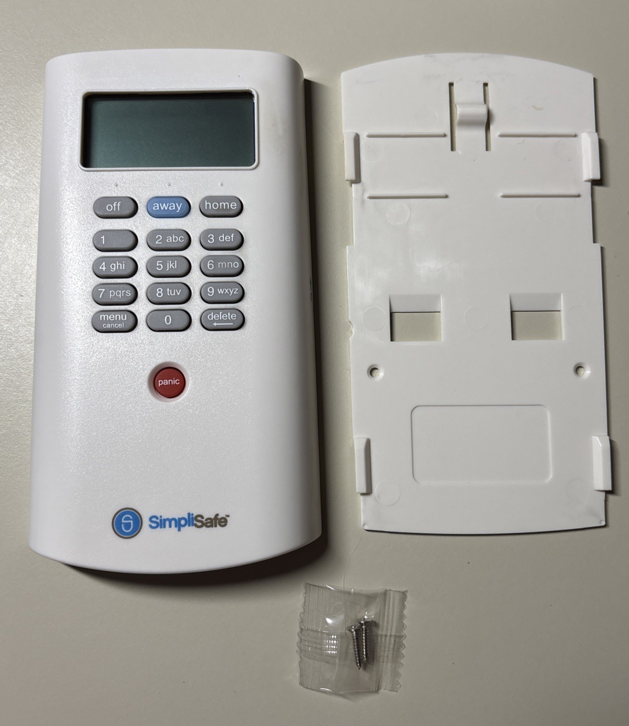 SimpliSafe Gen 1 Key Pad Model KP1000 White Working Great