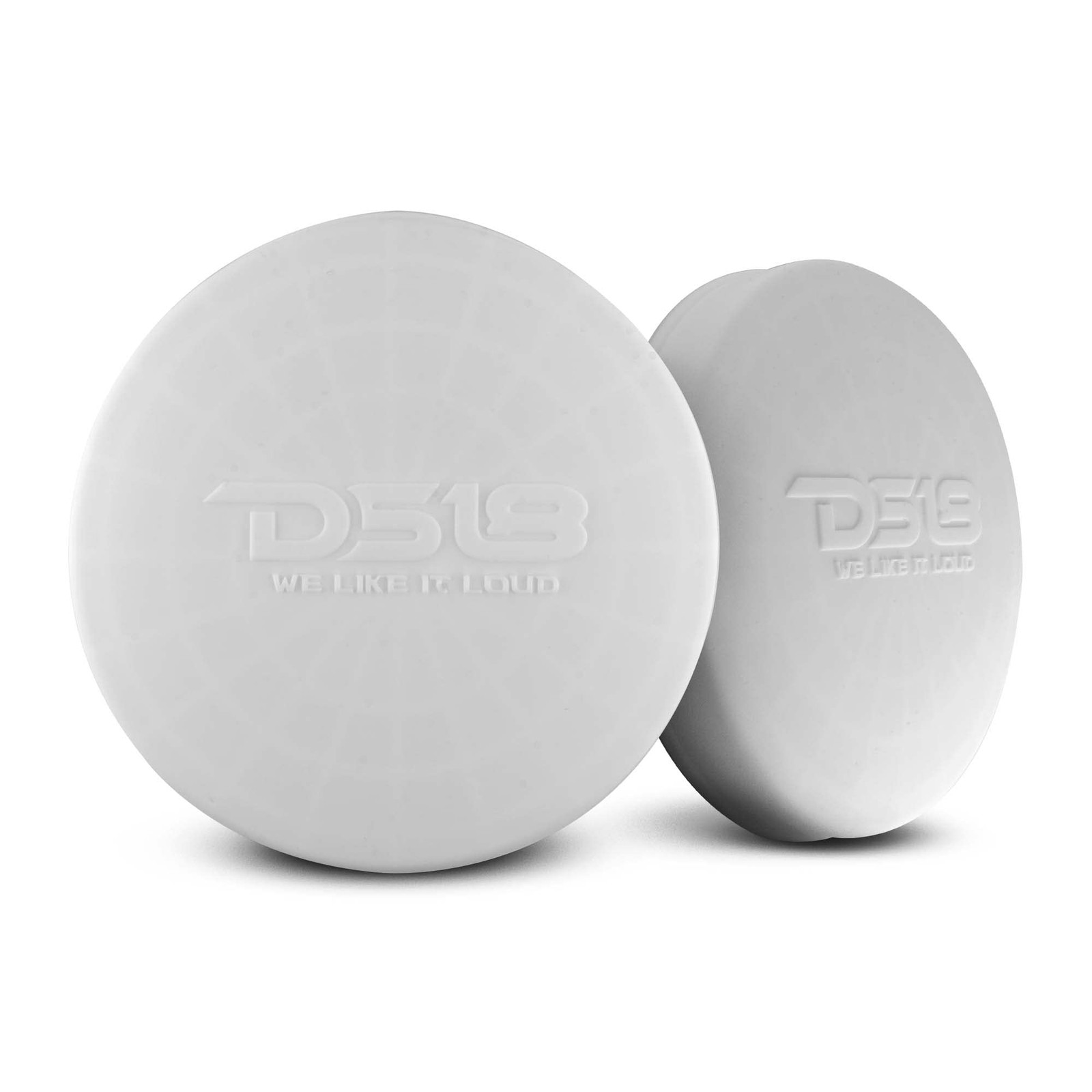 DS18 Hydro CS-6/WH 6.5" Silicone Marine Speaker Cover - Water, 6.5", White