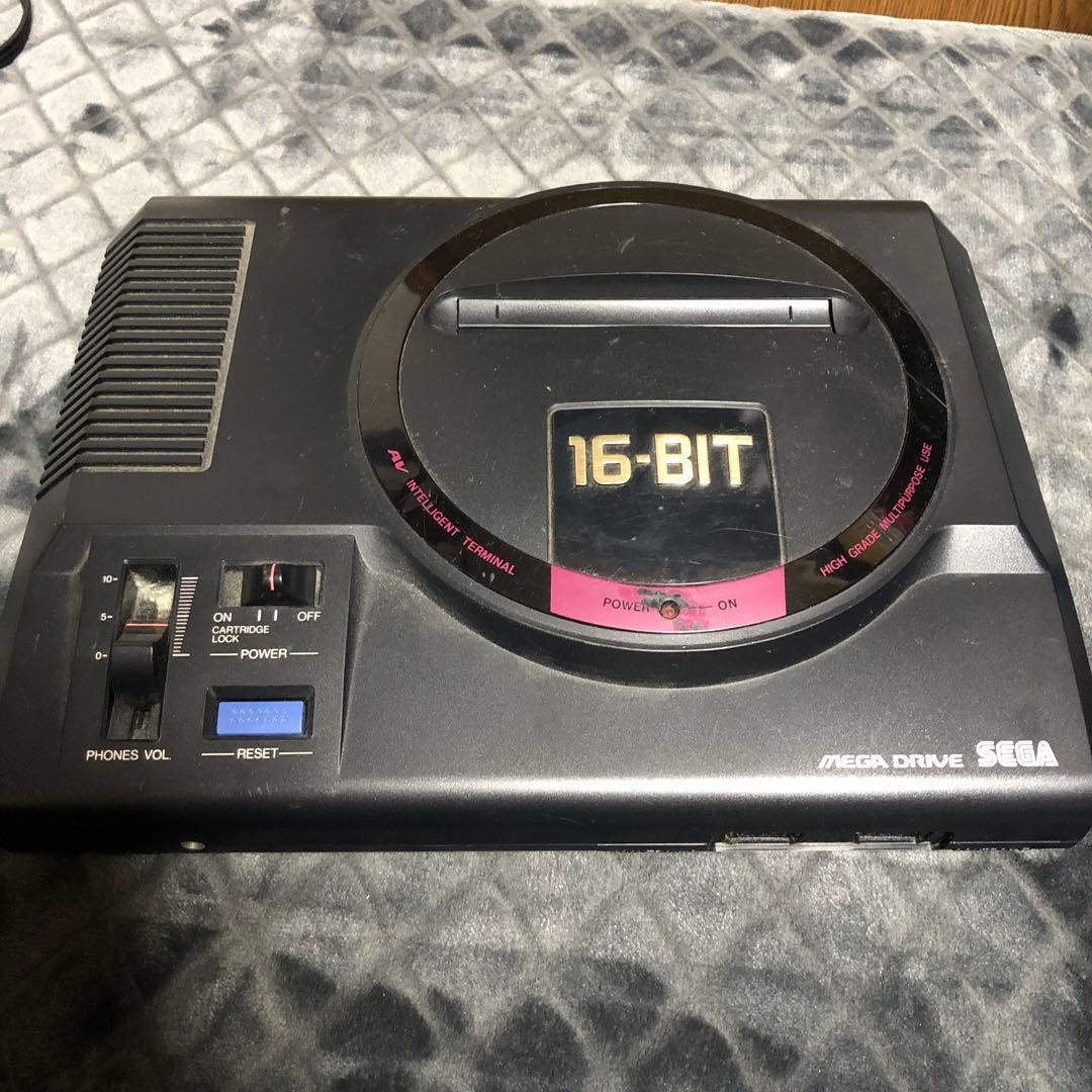 Good product Sega Mega Drive operation confirmed Cartridge slot Retro games B570