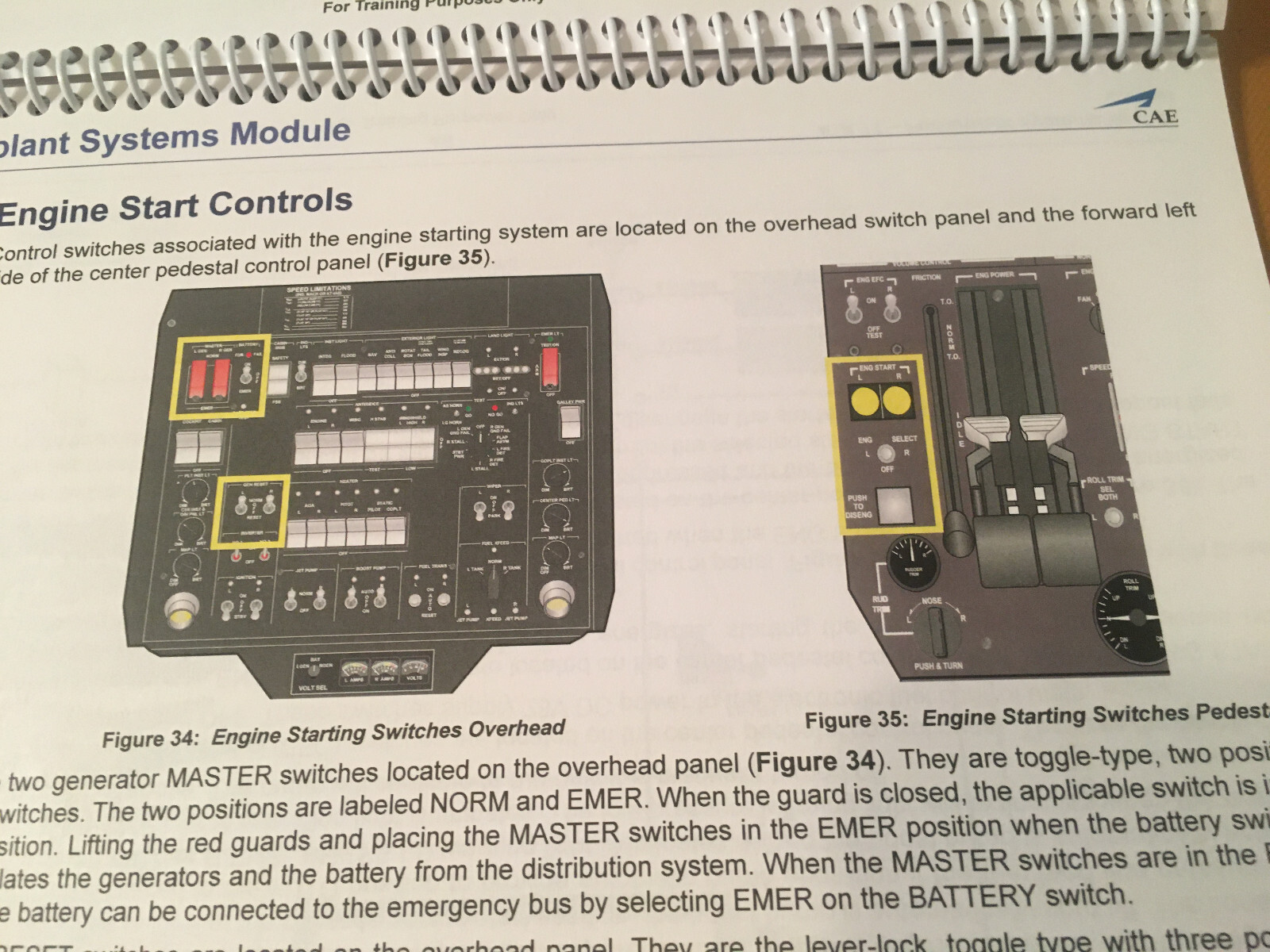BeechJet 400A Powerplant Systems Booklet Manual